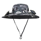 Double Fan Solar Rechargeable Sun Hat