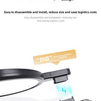 Adjustable Full Spectrum LED Desk Lamp with USB Charging