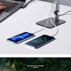 Adjustable Full Spectrum LED Desk Lamp with USB Charging