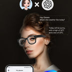 8MP AI Smart Camera  Glasses Bluetooth Sunglasses For Music Calling Translation G2