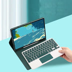 Case with Keyboard for Xiaomi Redmi Pad 2 2025 11 inch Stand Cover with Pencil Slot Spanish Portuguese Russian English Keyboard