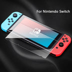 HD Premium Tempered Glass Screen Protector for NS Switch OLED/Switch/Lite, Anti-Scratch Screen Protective Tempered Glass